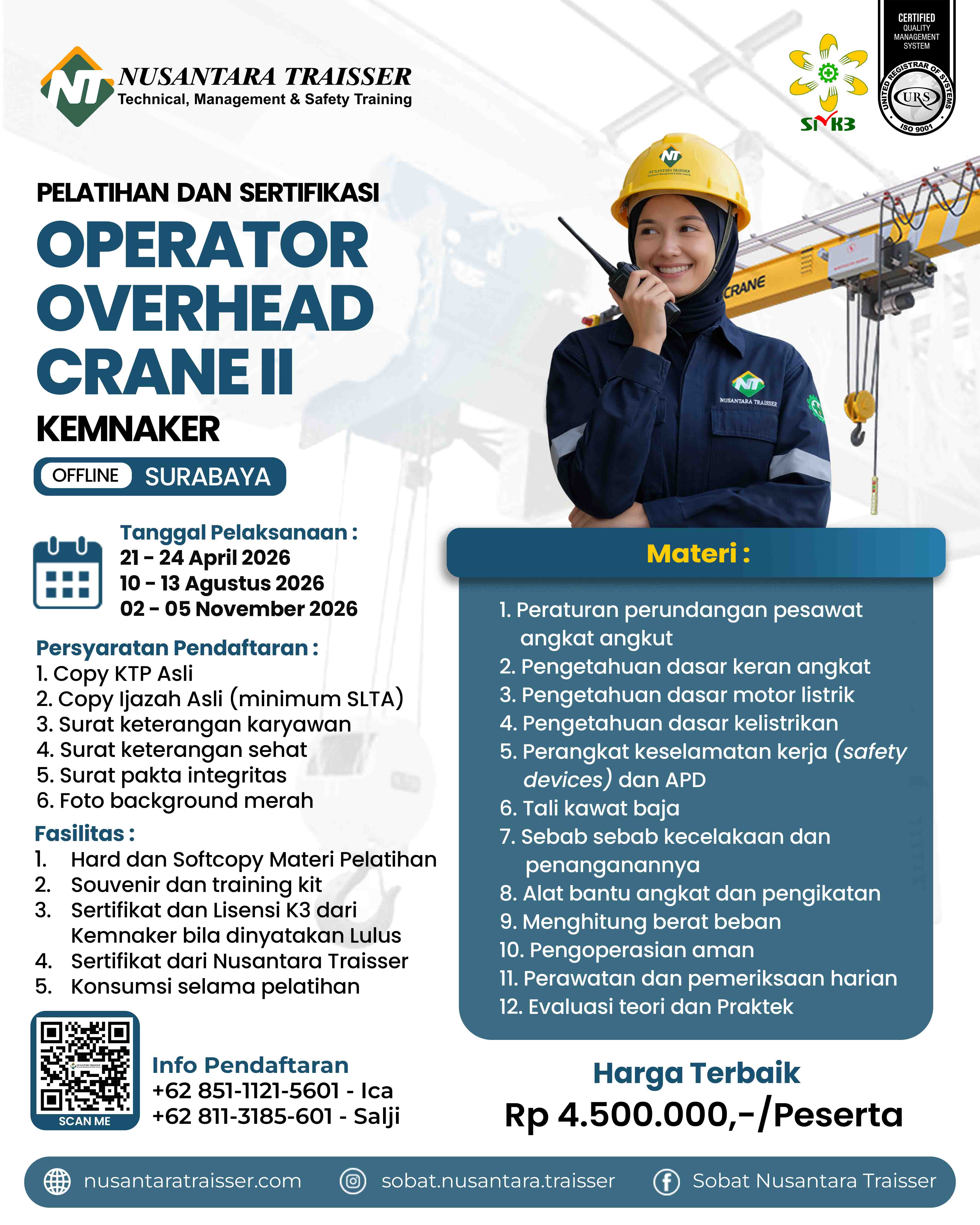 Operator Overhead Crane II