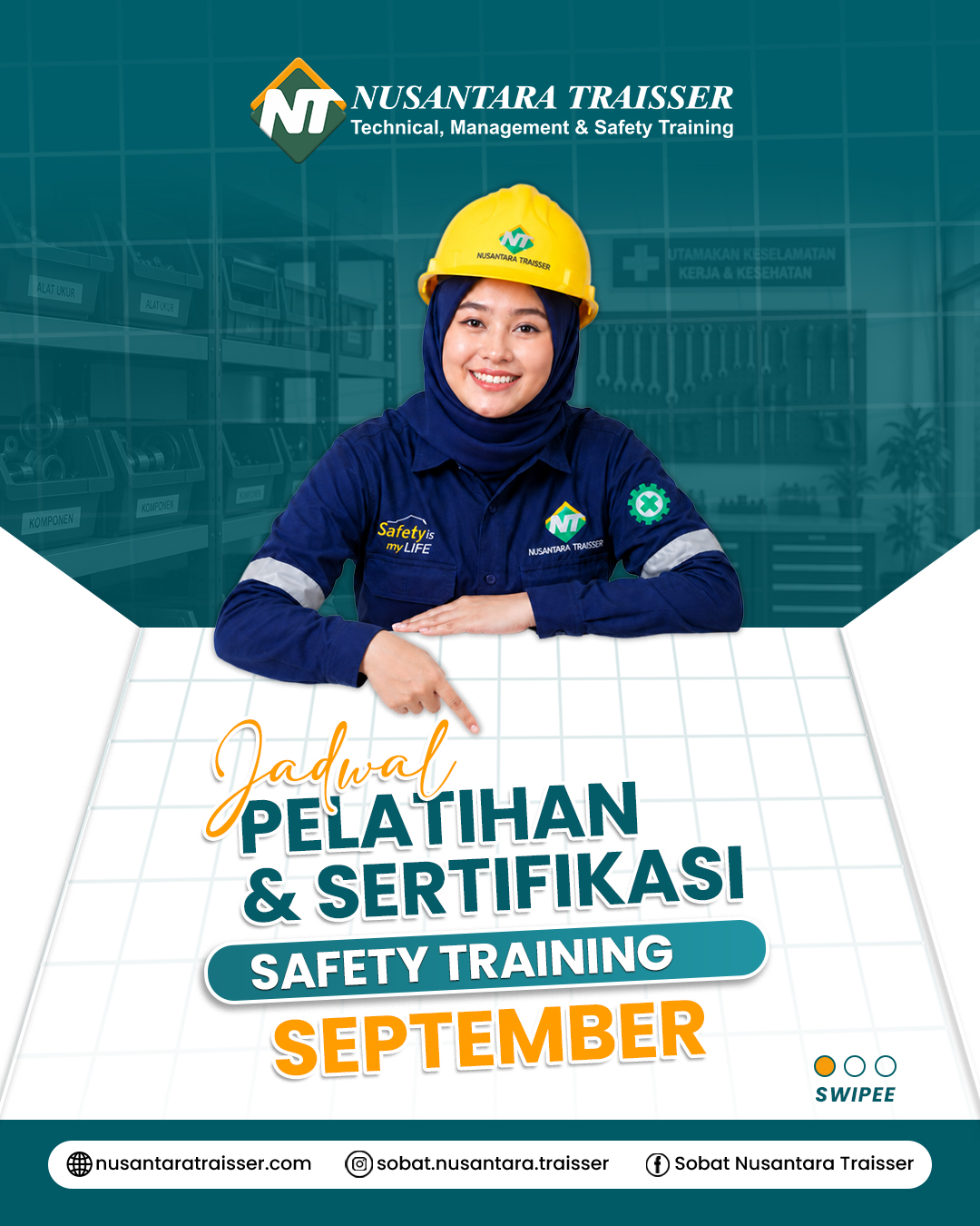 Safety Training & Sertifikasi Resmi September 2026