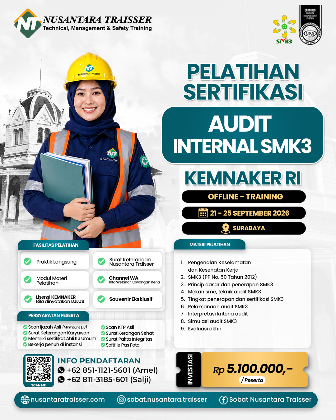 Audit Internal SMK3 (KEMNAKER RI)