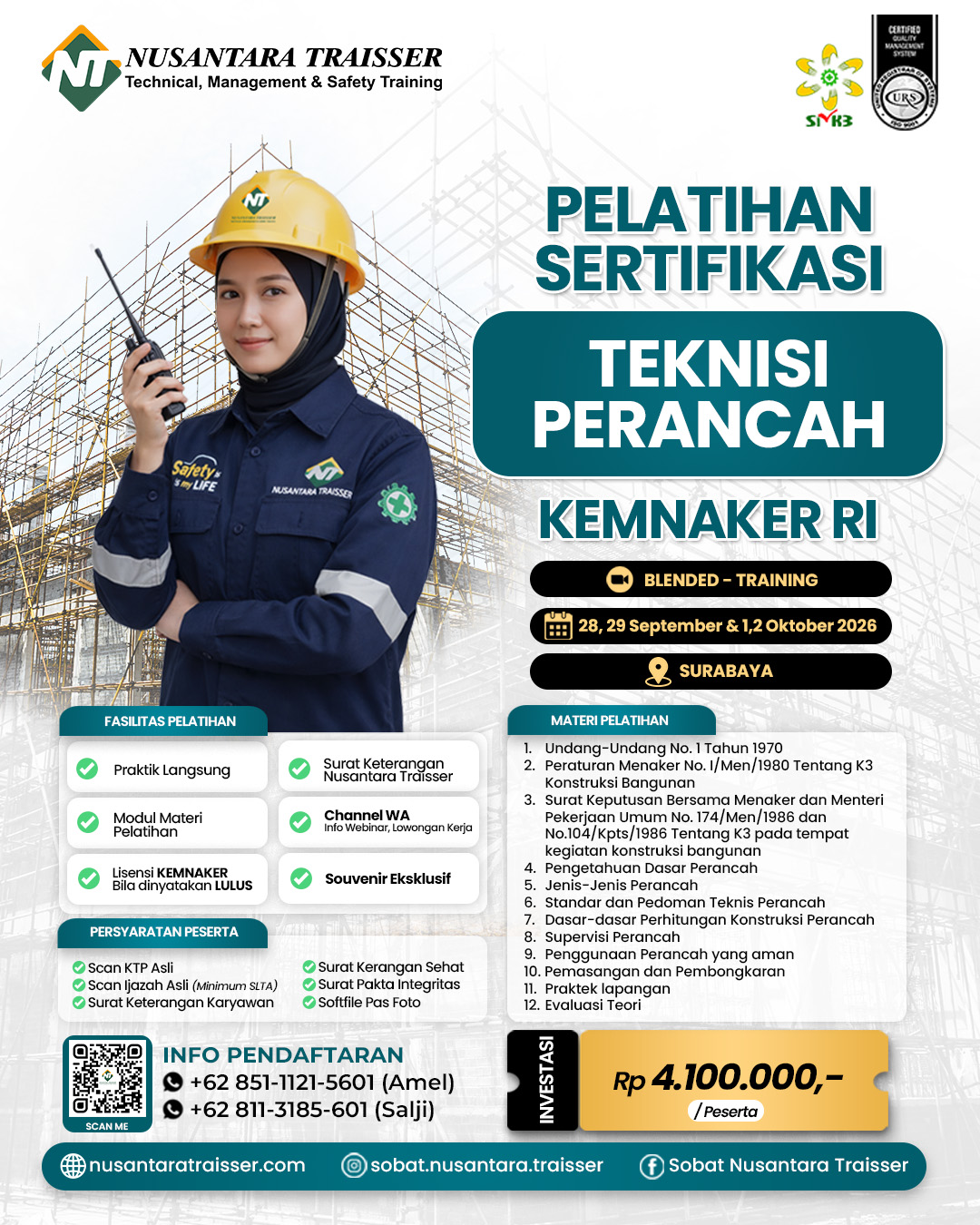 Teknisi Perancah | KEMNAKER RI